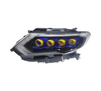 LVGVZTTGKM Projecteur Principal Pour Nissan Pour X-trail 2014-2017 Projecteur Lentille Phare Ensemble Mise À Niveau LED DRL Ensembles de phares