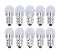 lvifloae 10 petites ampoules LED 1,5 W 24 V E14 à culot à vis, source de lumière blanche chaude 500 lm, perles de lampe de remplacement économes en énergie pour plafonnier, applique