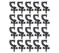 lvifloae 20pcs G Type Atomizing Nozzles Professional Humidification Cooling Misting Nozzles for Farm Garden (Microspray réfractif)