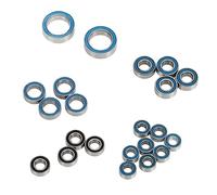 Lvifloae 22PCS RC Kit de Roulement En Acier Inoxydable Roulements À Billes Accessoires pour Traxxas TRX4M 1/18 RC Crawler Voiture Mise À Niveau Pièces