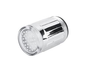 Lvifloae 3 Couleurs Robinet LED Changement de Couleur Robinet Robinet capteur de température Douche Jet d'eau Robinet Robinet pour Cuisine