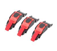 lvifloae 3 PCS Helmet Fast Snap, Helmet Quick Release Buckle Kit Motorcycle Quick Release Strap, For Bike, Dirt Bike, Skateboard