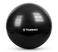 lvifloae 45/55/65/75 cm Boule de Yoga épaissie avec Pompe à Pied. Exercice de thérapie de physiothérapie de la Grossesse de Surface de Sable épaissis adaptée au Pilates et aux Exercices de (75 cm)