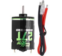 Lvifloae 540 Remplacement du moteur brossé RC High Coup Force Brossed High Performance RC Car Motor Motor Part avec une grande force magnétique forte de torsion pour 1 14 axial (27t)