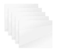 Lvifloae 5pcs FEP Basic Film Release Film High Light Transmission Taux de transmission de longue date pour l'imprimante 3D 220 310 0,15 mm compatible avec Halot Mage Halot Mage