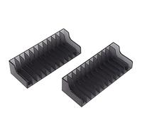 lvifloae ABS Multi Fonctionnels Game Storage Rack détient 12 Cartes et 12 disques, Le Support d'affichage Anti-poussière pour Lite Doit Avoir pour Les Joueurs et Les collectionneurs