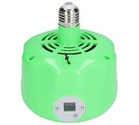 lvifloae Ampoules de lampe chauffante pour poulailler, chauffage pour poulailler, à énergie solaire, contrôle thermostatique réglable, lumières chaudes de ferme E27 pour cochon, volaille,