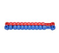 lvifloae Blue and Red Mini Multi-Fonction Table Table Soccer Billard Billard Score Board Air Hockey Counter Table Soccer Socke Sweet Board pour Un Suivi de Match précis 2