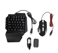 lvifloae Bluetooth One Honed RGB Gaming Keyboard Backlit Mouse Combo 3 in 1 No Latency Game Forme Combo Pack Mobile Gamepad Controller pour Home Office Travel Electronics