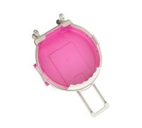 lvifloae Boîte de Rangement de Jouets pour Enfants Mini boîte de Rangement cosmétique en Forme de Valise multifonctionnelle en Forme de Valise avec Roues, adaptée aux Voyages et à la (Purple Red)