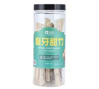 lvifloae Branche de Bambou Douce Naturelle pour Lapins, Branche de Bambou Douce, bâtons molaires pour Hamster, collations pour Petits Animaux, Jouets à mâcher, friandises pour Cochon,