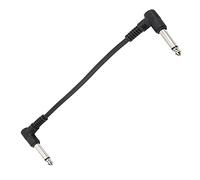 lvifloae Câble de raccordement pour pédale d'effet de guitare de 6 pouces, patchs de câble de guitare, fil d'instrument de réduction du bruit pour panneau de pédale, guitare électrique, (8 pouces)