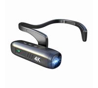 lvifloae caméra Frontale 4K 30FPS caméra Portable Anti-secousse et caméra à Objectif Large 120 ° télécommande Intelligente