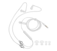 lvifloae Casque Filaire 3,5 mm avec Protection Contre Les radiations, écouteurs intelligents avec Mains et Microphone pour Une Large Gamme de téléphones Android, série Galaxy (Blanc)