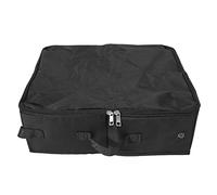 Lvifloae Cat Portable Chat Boîte à litière plitable Box litière de Voyage Contasseur de Rangement de Toilettes avec Couvercle Alime à Feuilles éclairs scellées Double Fermeture à