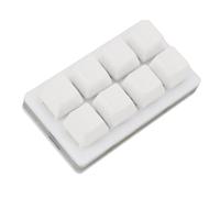 lvifloae Clavier de Raccourci Copier et Coller 8 Touches Petits claviers mécaniques commutateur de raccourcis Copier-Coller échangeables à Chaud Mini Mechanica pour Les Jeux de Rythme de