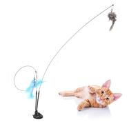 lvifloae Conception réutilisable Grise de Tasse d'aspiration de Poissons Volants Bleus de Plume de Double de Fil Tenu dans la Main Attachable magnétique (Blauer fliegender Fisch und graue Maus)