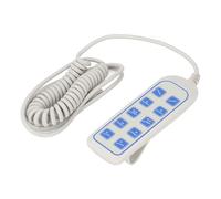 lvifloae Contrôleur à Main de Chaise de Levage générique IP66 Lit de Levage Télécommande Contrôleur de Tige de poussée électrique avec Une fiche de Base à 8 Broches 9