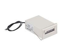 lvifloae CSK6-NKW Compteur électromagnétique à 6 chiffres, compteur d'impulsions industriel AC110 V, compteur électronique stable à grande vitesse, compteur d'enregistrement (DC24V)
