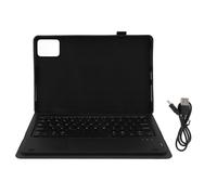 lvifloae Détachable Clavier Stylo Stand Clavier Cas avec 7 Couleurs Rétro-Éclairage pour Onglet M11 K11 LTE 11 2024 PU Étui en Cuir pour Onglet M11 K11 LTE 11 Pouces Noir (Noir)