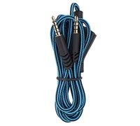 lvifloae Écouteurs de jeu avec remplacement de câble audio, câble de contrôle du volume en ligne, compatible avec les écouteurs Astro, matériau tressé en nylon, interface équipée (Fonction