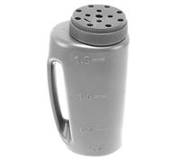 lvifloae Épandeur à Main Épandeur Multifonction de 2,5 gallons adapté à la Fonte des neiges Engrais pour pelouse à sel Graines d'herbe Granules de Glace Distribution même Léger et (Gris)