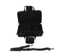 lvifloae Étui pour Clarinette Sac de Rangement pour Clarinette Lade Sac de Transport pour Instruments en Tissu Oxford 600D rembourré en Mousse épaisse Noire Bandoulière Amovible réglable
