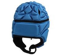 Lvifloae Eva Casque de Football à feu Choc avec Une Doublure en Velours Couche à Corde réglable Football pour Le Casque de Football Adulte Eva Football à l'épreuve du Choc (Blue)