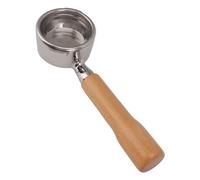 lvifloae Filtre à café avec manche en bois massif pour GAGGIA pour BABY pour CLASSIC C1 Amphore sans fond de 58 mm, couleur bois de hêtre Accessoires pour machine à café (Style 2)
