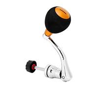 lvifloae Fishing Reel Handle Metal Rocker Amle de Bobine Reel Power Power Grip BR406 Poignée électrique adaptée aux 2000 et 3000 Argent de Taille Moyenne (Gold)