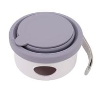 Lvifloae Gamelle multifonctionnelle en Silicone pour Animaux de Compagnie, Pliable et Extensible, pour Voyage, pour Chien, étui de Transport pour Le Camping en Plein air, matériau (Violet)