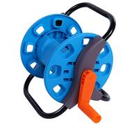 lvifloae Garden Hose Reel Cart Outdoor Planting Hose Storage Rack Garden Watering Trolley Reel Holds Up To 65 Feet Long 3 5 Irrigation Car Wash Racks