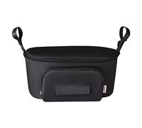 lvifloae Générique multifonctionnel grande capacité bébé poussette sac suspendu organisateur sac de rangement couche-culotte porte-gobelet (Without strap)