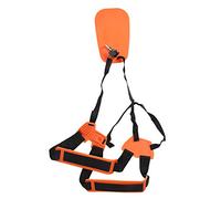lvifloae Harnais de Sac à Dos de Luxe à 2 épaules rembourré en éponge Orange pour Tondeuse à Gazon Ceinture de Soutien Ergonomique avec Sangles réglables pour débroussailleuse,