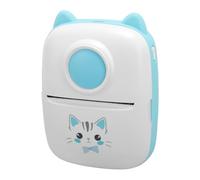 lvifloae Imprimante d'autocollants Thermiques, dosettes d'impression, connectivité Bluetooth, Mini-imprimantes, 200 dpi, Machines de Fabrication d'autocollants Portables pour études,