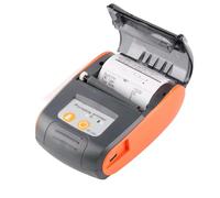 lvifloae Imprimante Thermique Portable Bluetooth, imprimante de Tickets de Caisse sans Fil avec Papier d'impression 58 mm, étui en Cuir, Compatible avec Les Restaurants et Les (Bouchon UE)