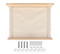 lvifloae Indoor Cat Window Perch Hammock Foldable Wall Cage Mounted Cat Hammock Seat Large Window Sill Bed Shelf for Cats to Lounge Sunbathe Sturdy Perch for Indoor Cats