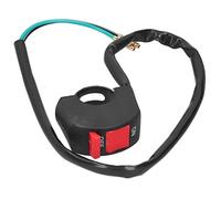 lvifloae interrupteur d'éclairage de guidon de moto interrupteur de guidon universel bouton d'éclairage de moto