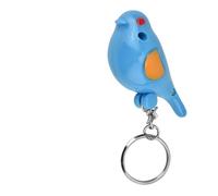lvifloae Key Retriever Bird LED Whistle Key Finder Smart Sound Keychain Sound émettant Un Objet sans Fil Retriever avec Batterie (Blue)