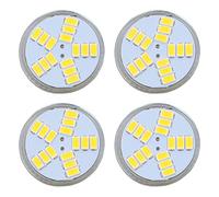 lvifloae Lot de 4 Ampoules LED Mr11 5 W 500 LM de Remplacement avec 15 Perles, Base à Double Broche pour plafonniers, éclairage de Rail, éclairage de fenêtre, éclairage de (Blanc Froid 6000K-6500K)