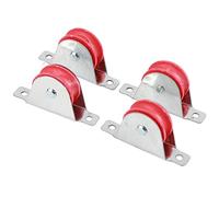 lvifloae Lot de 4 poulies d'échelle universelles de 4 cm de diamètre, pièces de Rechange, Accessoires d'échelle, rallonges d'escalier, pièces de Rechange, Accessoires d'escalier, poulie