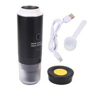 lvifloae Machine à expresso portable, cafetière de voyage électrique 15, chauffage sans fil, polyvalente 3 en 1, pour voiture, auto-chauffante, pour camping, camping-car, randonnée à