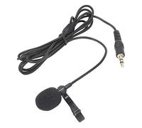 lvifloae Microphone à Revers Rotatif à 360 ° Mini condensateur à Pince avec Noyau de Micro importé APS Conception de Fil blindé Durable Microphone d'enregistrement Portable Universel pour