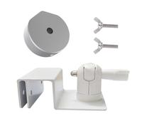 lvifloae Mini Support de gouttière avec Adaptateur en Alliage d'aluminium, Support de Montage de gouttière à Angle réglable pour Mini Plat, kit de Montage de gouttière pour Mini