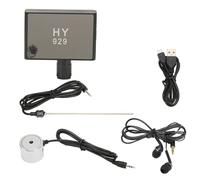 lvifloae Moniteur de Fuite de Conduite d'eau Professionnel Haute résistance à Double sonde Testeur de Fuite d'eau Outil de détection de Conduite d'eau pour ménage 100-240 V Prise