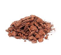 lvifloae Natural Pine Bark Granule Reptile Bedding 250g Small Granule for Tortoises Lizards Breathable Reptile Box Substrate Safe for Gardening Indoor Plants Handicrafts (Petits granulés 250g)