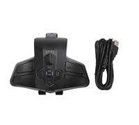 lvifloae Palette arrière pour contrôleur ABS contrôleur de Jeu Programmable Fixation arrière Prend en Charge la Fonction combinée de cartographie (Black)
