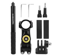 lvifloae Pipe de Pince de caméra de Guidon à vélo, Support de Barre de Montage de caméra de Moto avec bâton de Selfie adapté à la Carte numériques, Micro SLR, SLR, SportsCameas, etc.