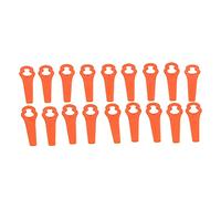 lvifloae Plastic Cutting Blades Lawn Mower Cutting Tool for 2 3 2 Lawn Trimmers Fsa 45 FSA 57 FSE 52 Sun Joe 24V Gt10 Redback Swift 40V 100 Pieces