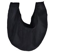 lvifloae Pochette de Transport pour Boules de Bowling avec poignée, Pochette de Protection Courte en Polyester en Peluche pour Le Rangement des balles de Sport, Noir (Noire)